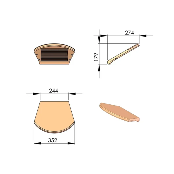 Vlamplaat Vermiculiet TT70
