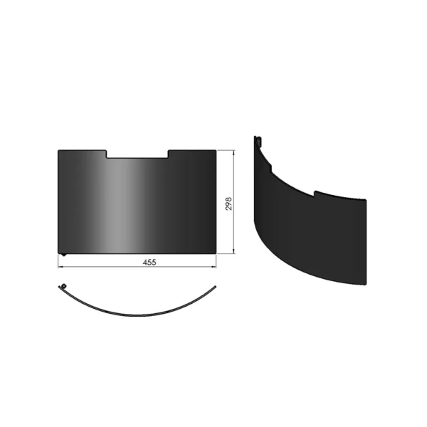 Deur Houtvak Licht Grijs TT10